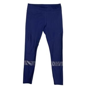 Fabletics Salar PowerHold Leggings Women's Size Medium Midnight Navy Athleisure